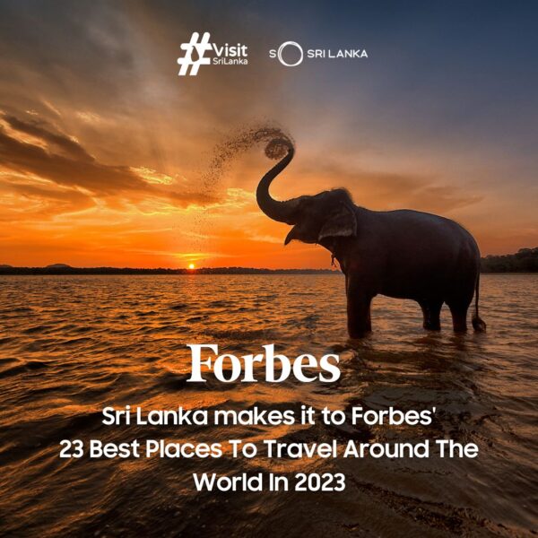 Sri Lanka, listed among Forbes’ 23 Best Places to Travel in 2023