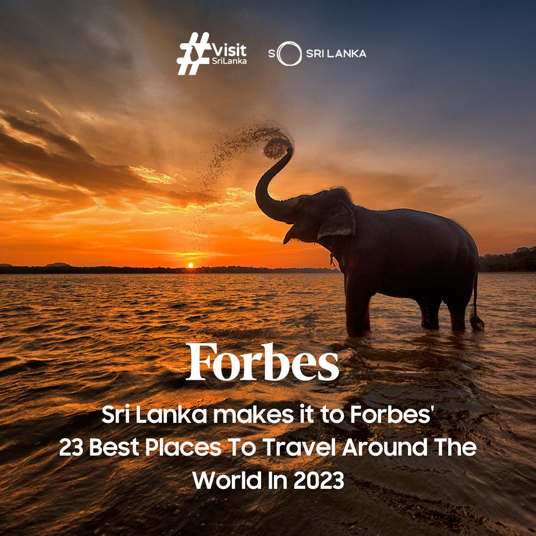 Sri Lanka, listed among Forbes’ 23 Best Places to Travel in 2023