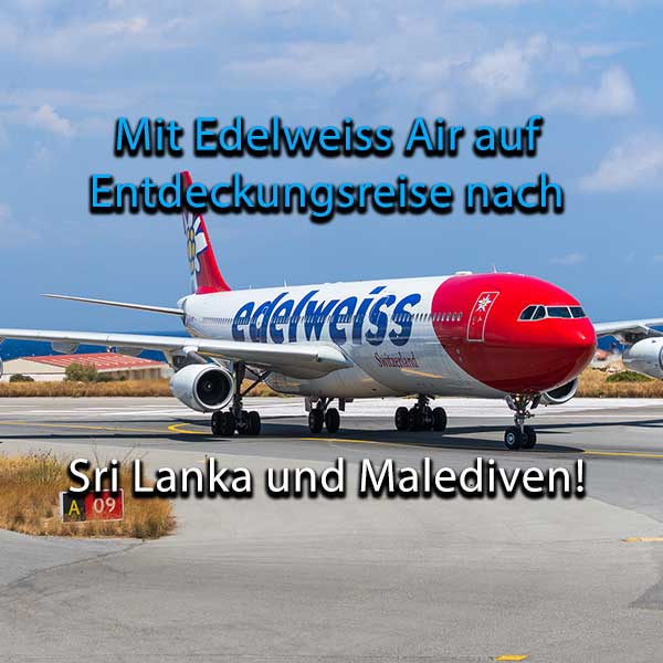 Fliegen Sie von Zürich nach Sri Lanka
