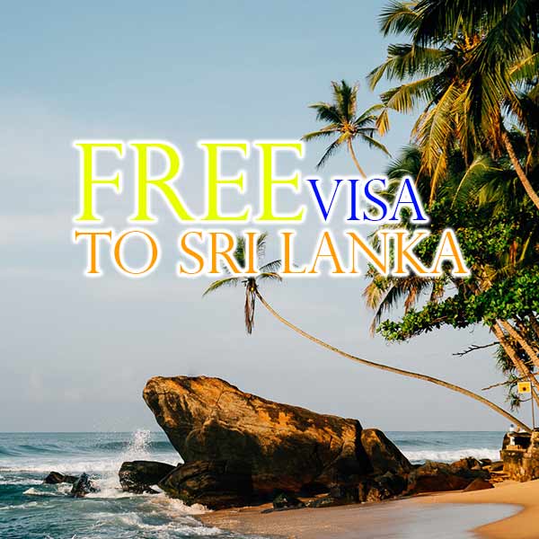 Free Visa to Sri Lanka
